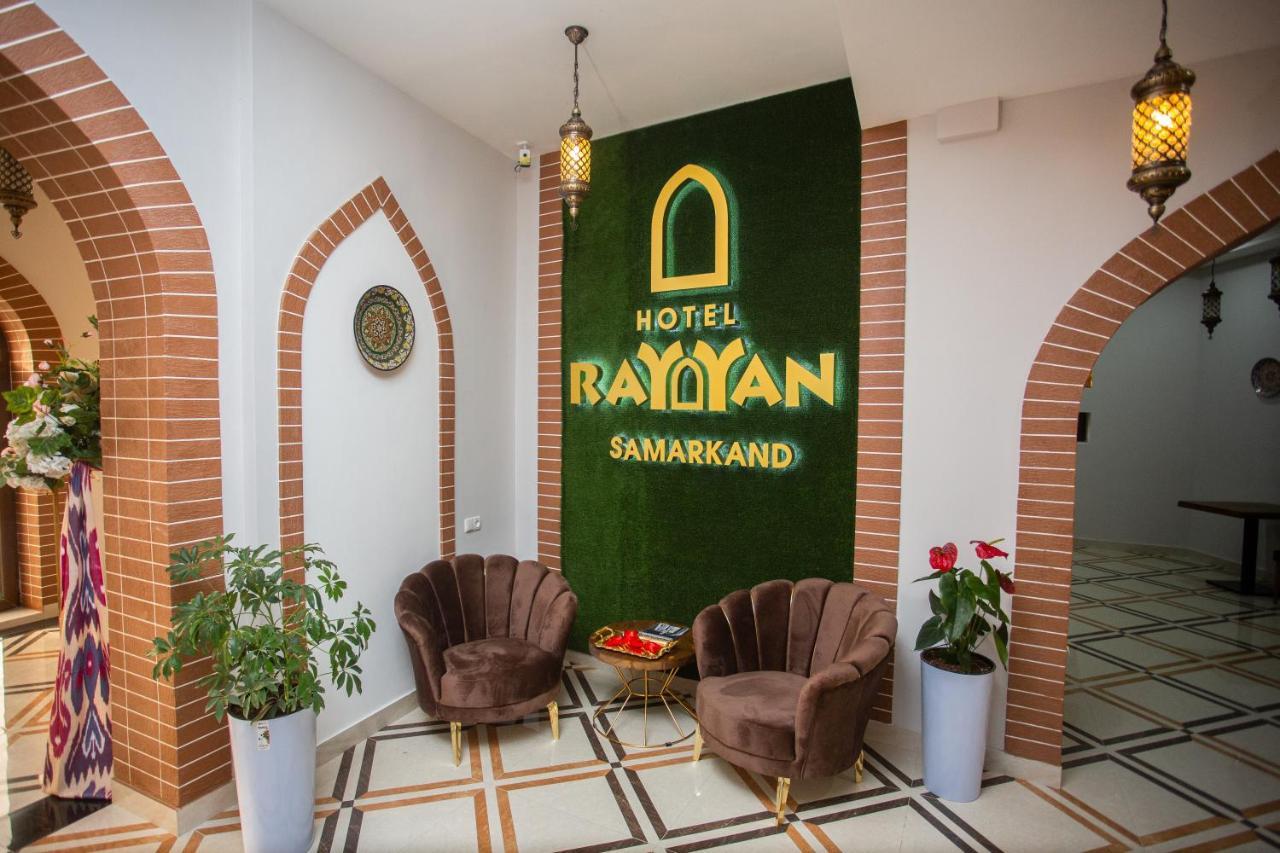 Rayyan Hotel Samarkand Buitenkant foto